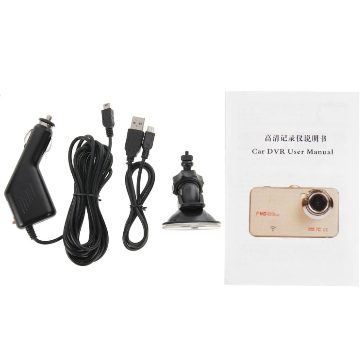 H505 Full HD 1080P 2.7 inch Screen Display Car DVR Recorder, HD Super Wide View Angle Lens, Support Loop Recording / Motion Detection / G-Sensor Function