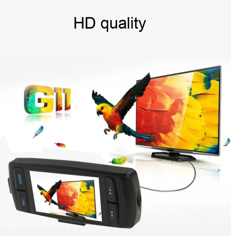 AT22 Full HD 1080P 2.7 inch Screen Display Vehicle DVR, 170 Degree Viewing Angle, Support Loop Recording / Motion Detection / G-sensor / Night Vision