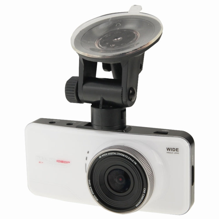 AT66 Full HD 1080P 2.7 inch Screen Display Vehicle DVR, 170 Degree Viewing Angle, Support Loop Recording / Motion Detection / G-sensor