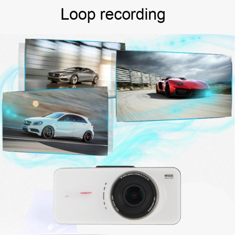 AT66 Full HD 1080P 2.7 inch Screen Display Vehicle DVR, 170 Degree Viewing Angle, Support Loop Recording / Motion Detection / G-sensor