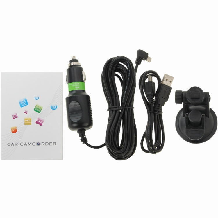 AT66 Full HD 1080P 2.7 inch Screen Display Vehicle DVR, 170 Degree Viewing Angle, Support Loop Recording / Motion Detection / G-sensor