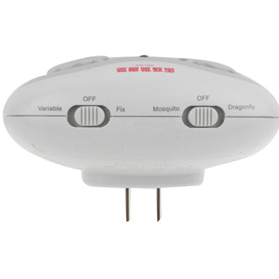 Super Ultrasonic Mouse & Mosquito Repeller (Only US Plug)(Grey)