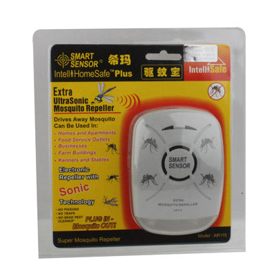 Extra Ultrasonic Mosquito Repeller (Only US Plug)(Grey)
