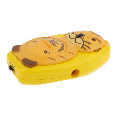 Watch Type Tiger Shaped Ultrasonic Mosquito Repeller(Yellow)