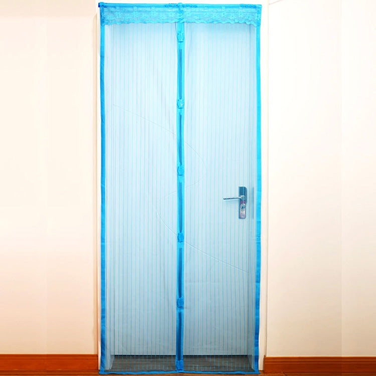 Stylish Magnetic Anti-Mosquito Soft Screen Door, Random Color Delivery