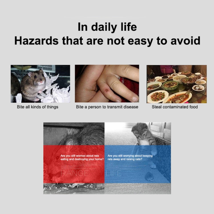 Ultra Sonic Pest Chaser, US Plug(Grey)