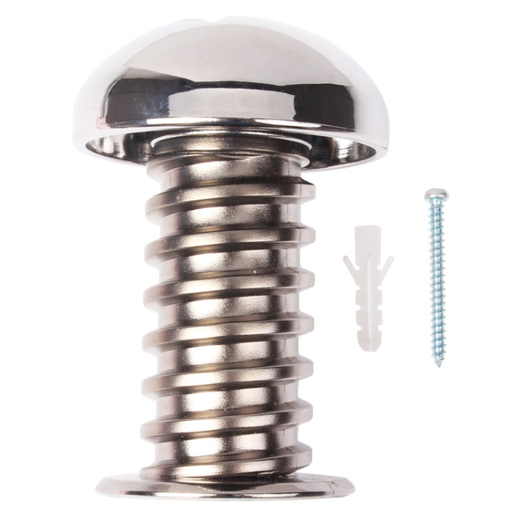 Cool Creative Screw Style Wall Hook Hanger Household Decorative Hook (Silver)