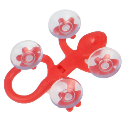 Cute Gecko Style Plastic Hook with Suction Cup (Random Color Delivery)