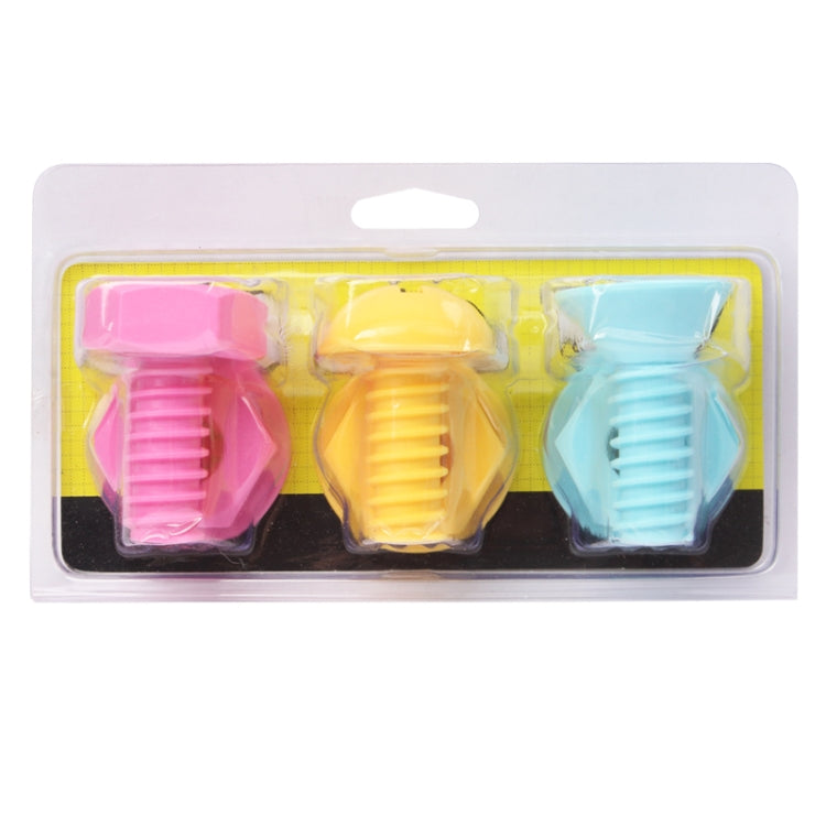 Cool Creative Screw Style Wall Hook Hanger (3pcs in one packaging, the price is for 3pcs)