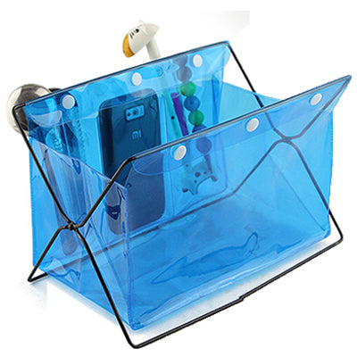 PVC Foldable Desktop Sundries Storage Rack