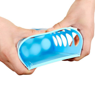 Wall Mount Plastic Carrier Bag Storage Container Holder Organizer Recycle Box