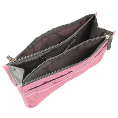 Thicken Portable Multi-function Double Zipper Cosmetic Bag, Storage Bag in Bag