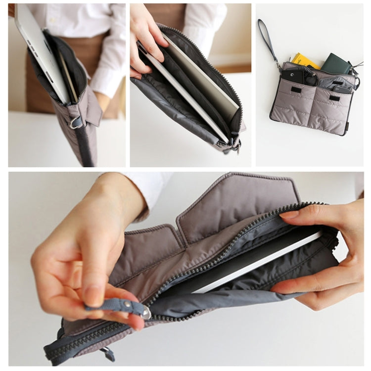 Digital Storage Package for iPad / Sundries Storage Bag(Grey)