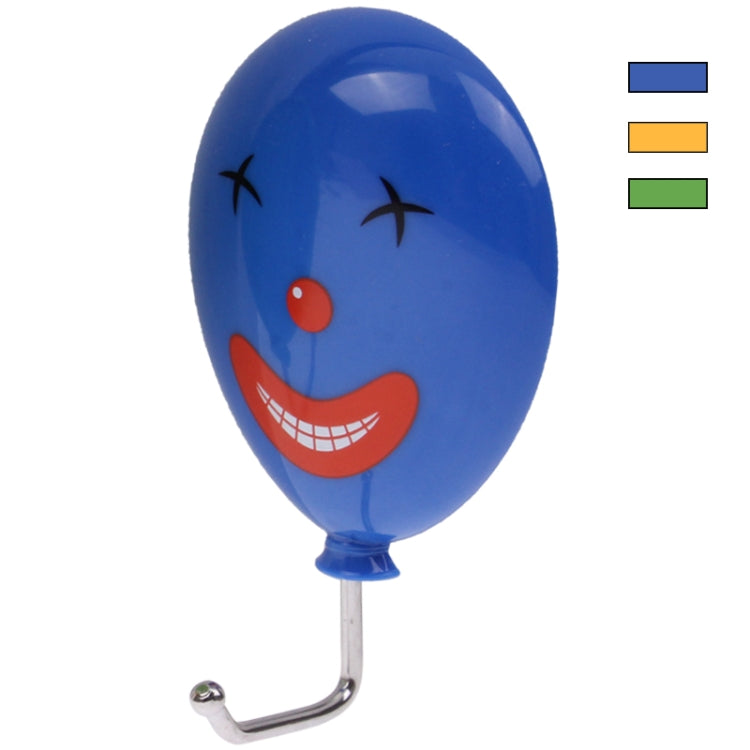 Lovely Clown Pattern Removable Hook (Random Color Delivery)