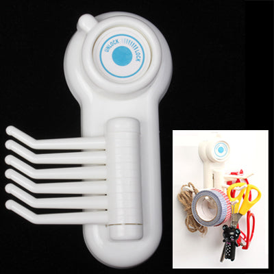 Six-hook Vacuum Plastic with Suction Cup