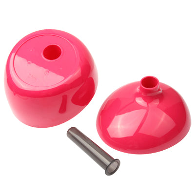 Stylish Double Layer Storage Box / Flower Vase(Red)