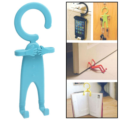 Creativity Fashion Multifunction Person Shape Fold Hook Hanger for iPhone