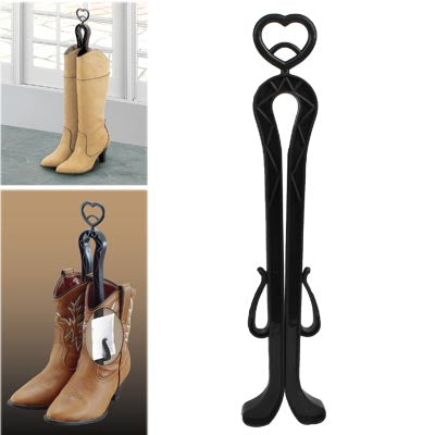 Sachet Clip Plastic Shoes Brace,Small Size (Black)