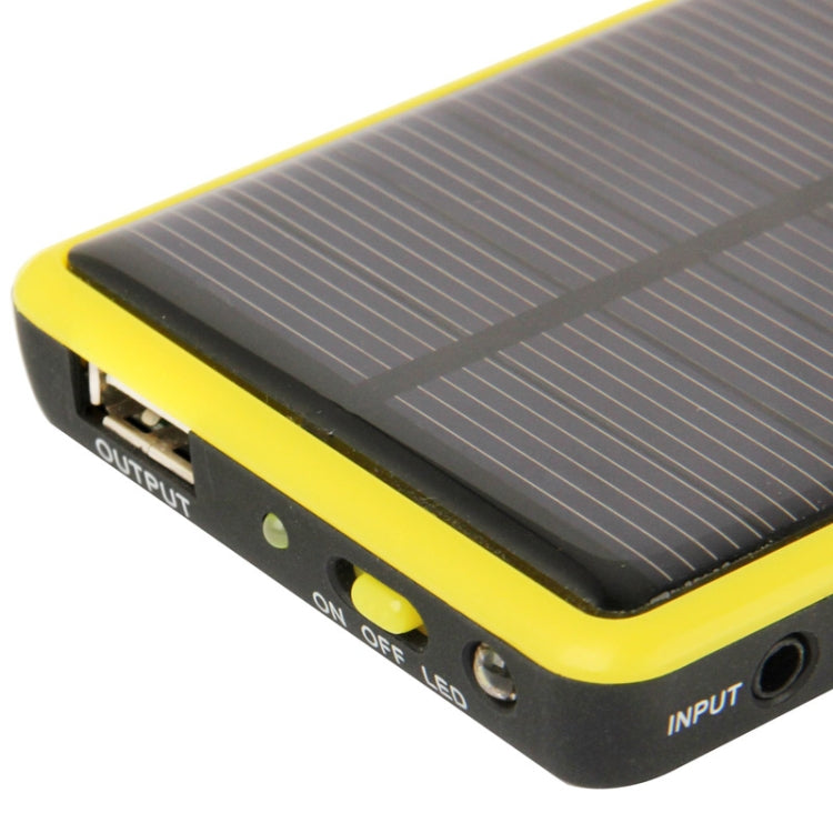2600mAh Mobile Phone Emergency Power Station with Solar Charger & LED Flash Light for iPhone 5 / iPhone 4 / Samsung i9500 / Nokia Lumia 1020 / 920