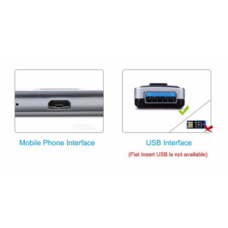 Mini Android Style Micro USB OTG USB Drive Reader