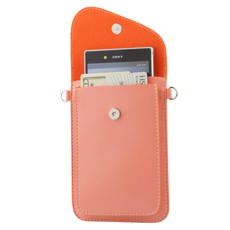 Universal Lichee Pattern Leather Bag with Strap for iPhone 6 & 6SS Plus, Galaxy S6 edge Plus / A8 / Note 5 / Note 4 / Note III / N9000