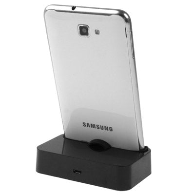 Smartphone Charger Dock with Data Sync Function for Galaxy Note / i9220 / N7000 (Black)