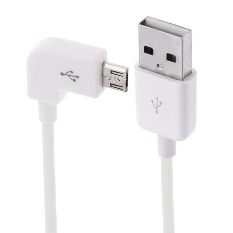 1m 90 Degree Micro USB Port USB Data Cable