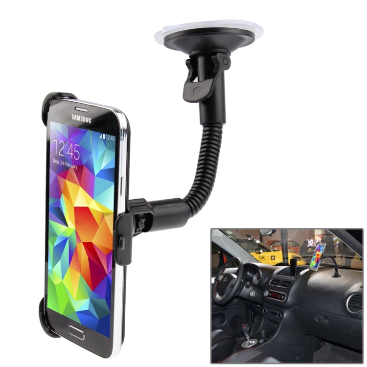 Suction Cup Car Stretch Holder for Galaxy S5 / G900(Black)