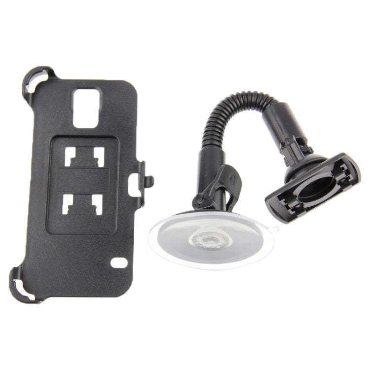 Suction Cup Car Stretch Holder for Galaxy S5 / G900(Black)