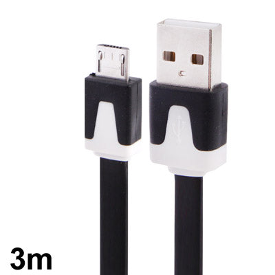 Noodle Style Micro USB Data Sync Charger Cable for Samsung