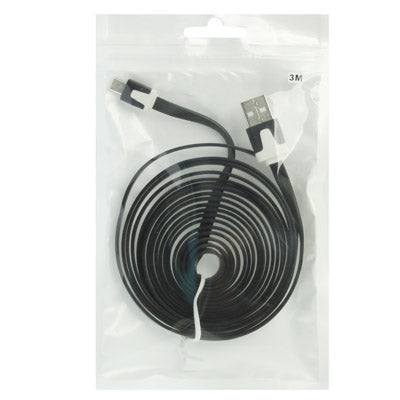 Noodle Style Micro USB Data Sync Charger Cable for Samsung