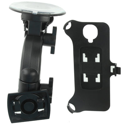 Suction Cup Car Holder, Support 360 Degree Rotation, For Galaxy S IV / i9500(Black)