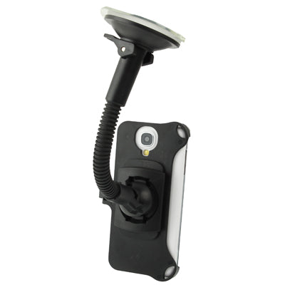 Suction Cup Car Holder for Galaxy S IV / i9500, Support 360 Degree Rotation(Black)