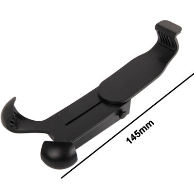 Universal 360 Degree Rotation Car Mount with Dual USB Charger for Galaxy S IV / i9500 / i9300 / iPhone 4 & 4S / 3GS / Smart Phone, Height: 110-145mm(Black)