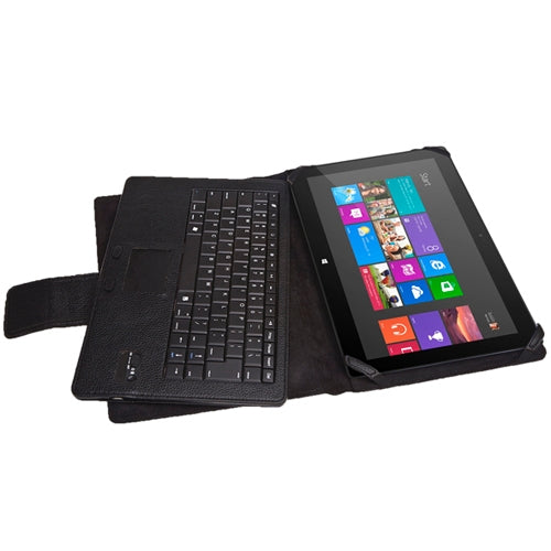 2 in 1 Removable Magnet Bluetooth 3.0 ABS Sleek Keyboard Tablet Case for MicroSoft Surface RT and PRO, Surface 2(Black)