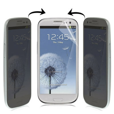 180 Degree Privacy Anti Glare, Anti-ultraviolet LCD Screen Protector for Galaxy SIII / i9300