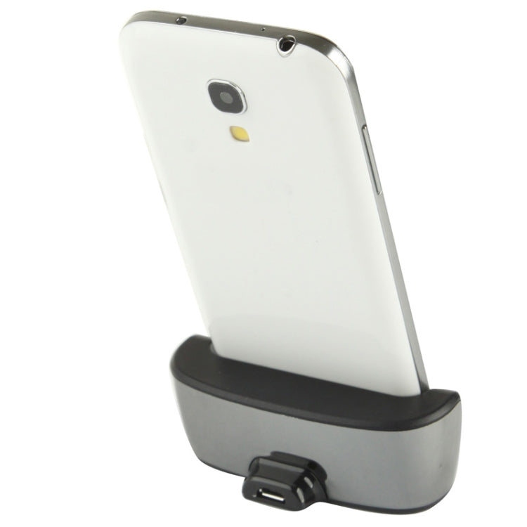 Desktop Charger Cradle for Galaxy S IV mini / i9190 / i9192 (Silver)