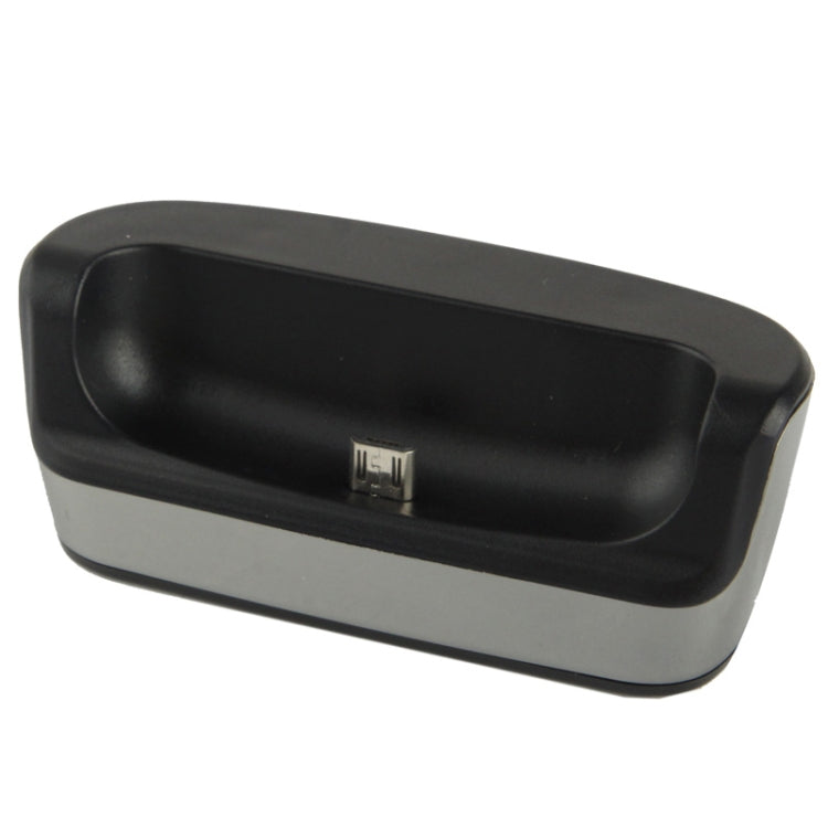 Desktop Charger Cradle for Galaxy S IV mini / i9190 / i9192 (Silver)