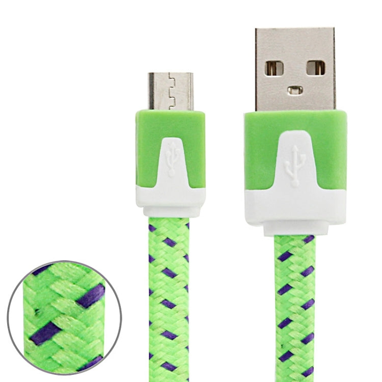 2m Woven Style Micro USB to USB Data / Charging Cable