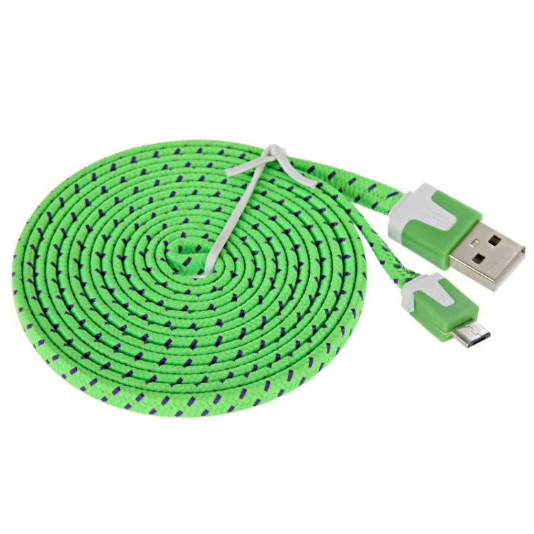 2m Woven Style Micro USB to USB Data / Charging Cable