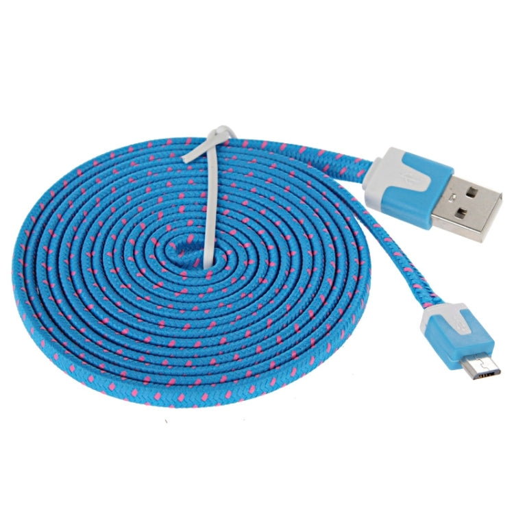 2m Woven Style Micro USB to USB Data / Charging Cable