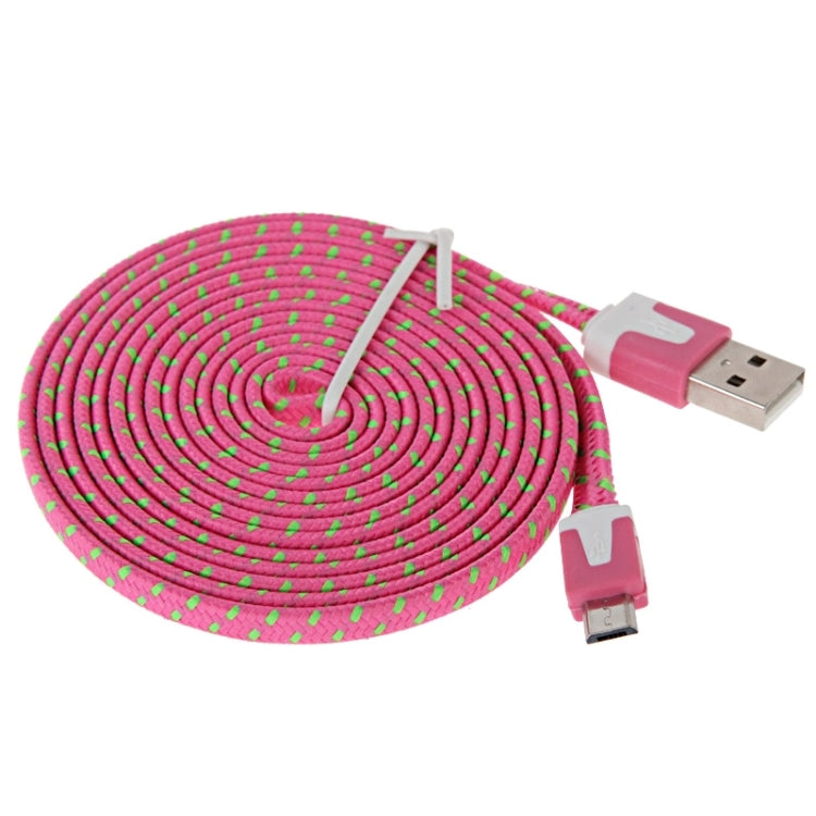 2m Woven Style Micro USB to USB Data / Charging Cable