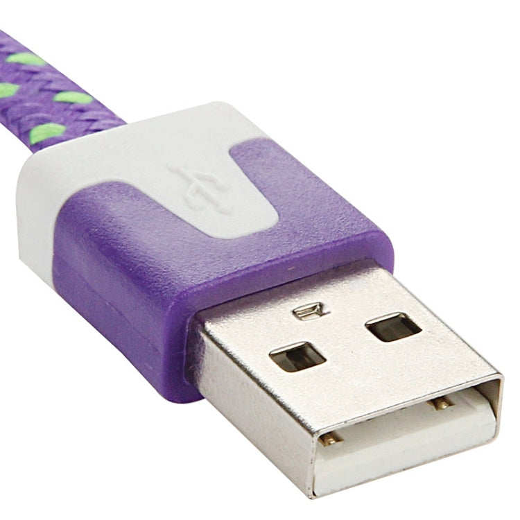 2m Woven Style Micro USB to USB Data / Charging Cable
