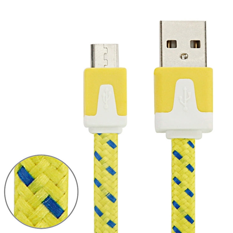 2m Woven Style Micro USB to USB Data / Charging Cable