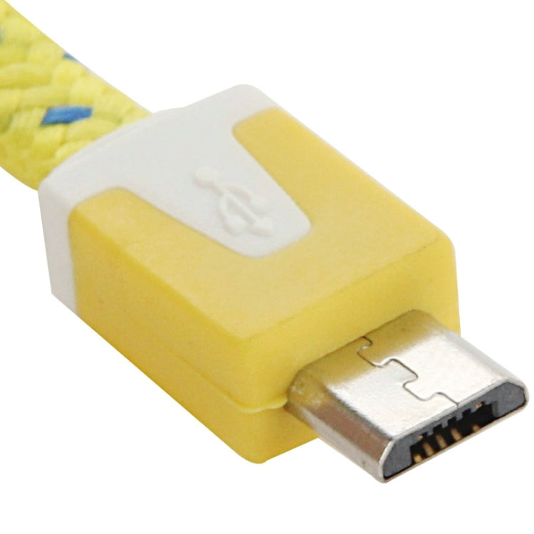 2m Woven Style Micro USB to USB Data / Charging Cable