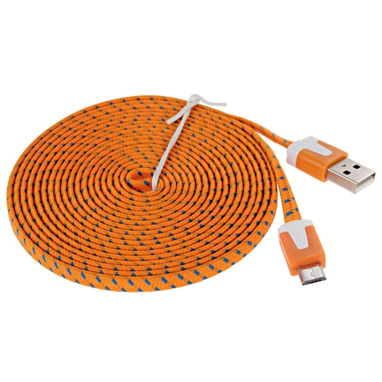 3m Woven Style Micro USB to USB Data / Charging Cable for Samsung Galaxy S7 & S7 Edge / LG G4 / Huawei P8 / Xiaomi Mi4 and other Smartphones