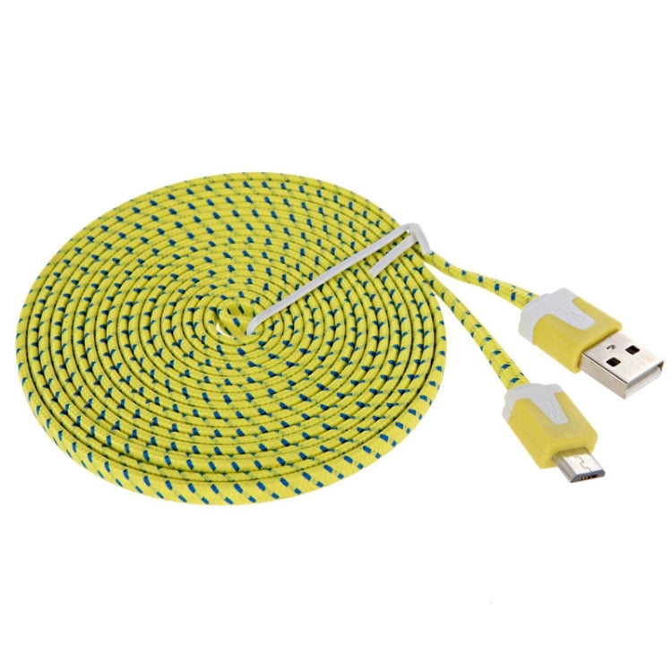 3m Woven Style Micro USB to USB Data / Charging Cable for Samsung Galaxy S7 & S7 Edge / LG G4 / Huawei P8 / Xiaomi Mi4 and other Smartphones