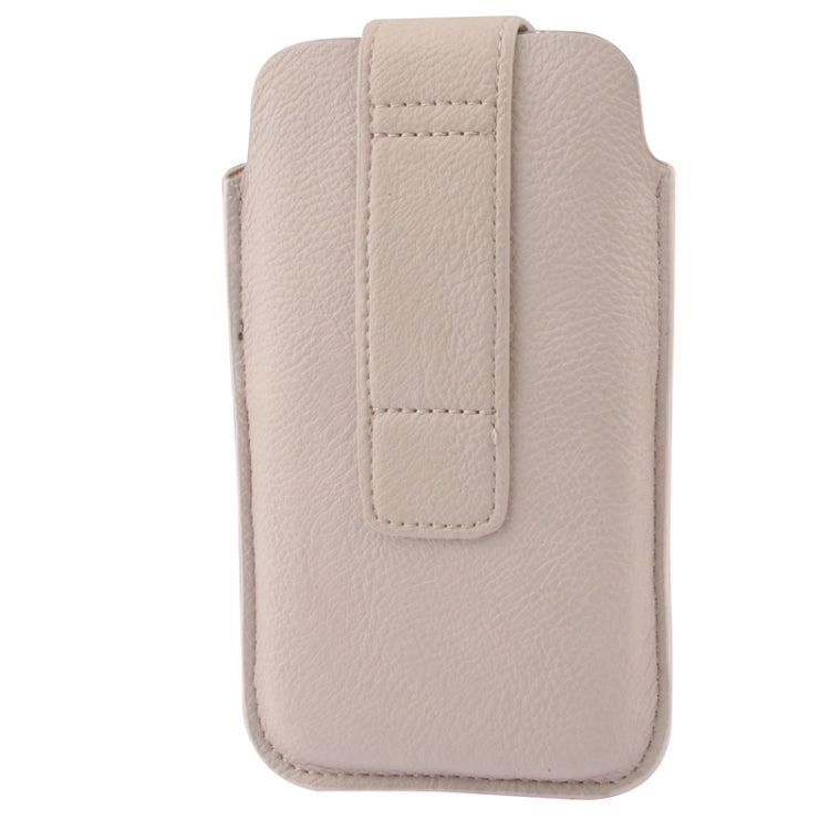 Universal Leather Case Pocket Sleeve Bag with Earphone Pocket for Galaxy Note II / N7100 / i9220