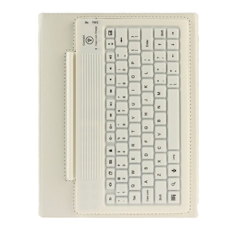 Bluetooth 3.0 Keyboard Leather Tablet Case with Holder for Galaxy Tab 4 10.1 / T530