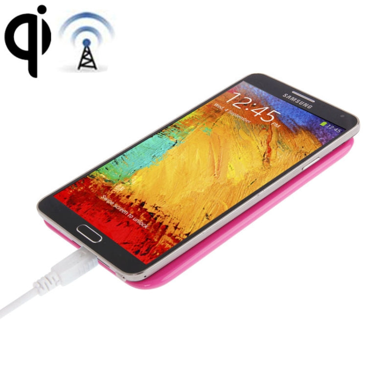 Qi Standard Ultra Slim Wireless Charger Mat / Wireless Charging Transmitter, For iPhone 8 / 8 Plus / X & Galaxy S6 / Note III / N9000,Nokia Lumia 920 / Lumia 820 / LG Nexus 4 / HTC 8X / Droid DNA / Galaxy S III / Samsung Note II / Galaxy S IV / i9500